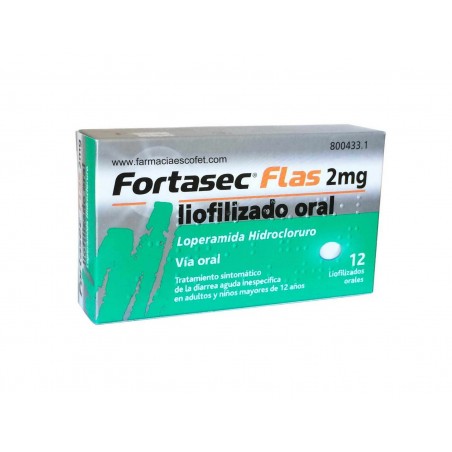 Fortasec Flas 12 Liofilizados Orales