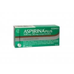 Aspirina Plus 500/50 mg 20...