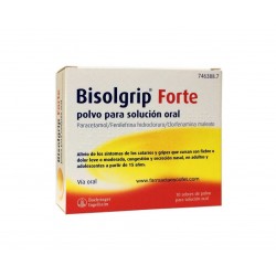 Flu Panadol forte são 10 envelopes