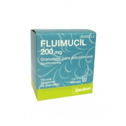Fluimucil 200 mg 30 sobres