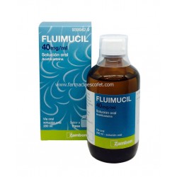 Fluimucil 40 mg/ml jarabe...