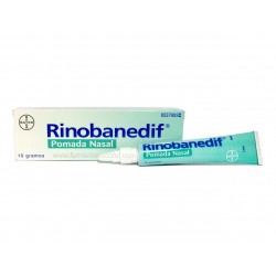 Rinobanedif pomada nasal 10 g