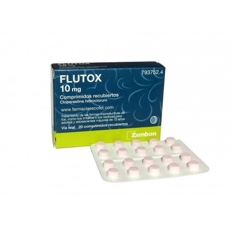 Flutox 10 mg 20 comprimidos