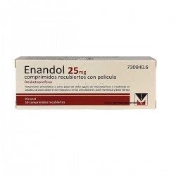 Enandol 25 mg 10 comprimidos